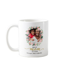 Foto Bloemenkrans Beste Moeder Ooit Aangepaste Moe