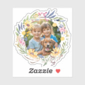 Foto Bloemstuk Maak Je Eigen Sticker (Vel)