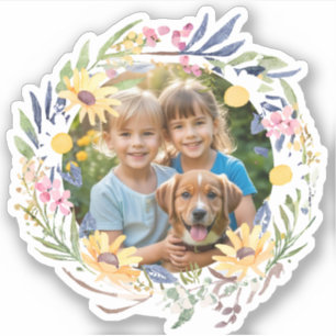 Foto Bloemstuk Maak Je Eigen Sticker