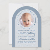 Foto Blue Arch Our Little Sweekindday Kaart (Voorkant)