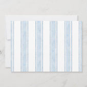 Foto Blue Preschool Teddy Bear Afstuderen Aankondiging (Achterkant)