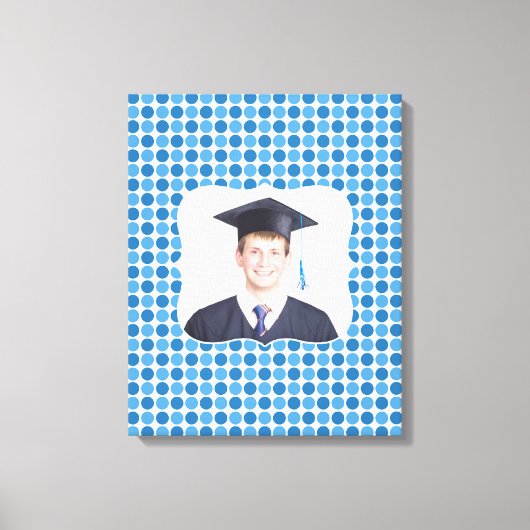 Foto Blue Retro [16x20] inch Canvas Print (Voorkant)