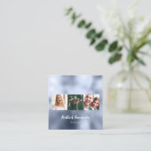 Foto Blue Sky Event Planner Kapper Make-up Vierkante Visitekaartje (Staand voorkant)