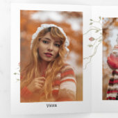 Foto Bohemian Triplemet Afstuderen Kaart (Binnenzijde eerst)