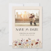 Foto Boho Save the Date (Voorkant)