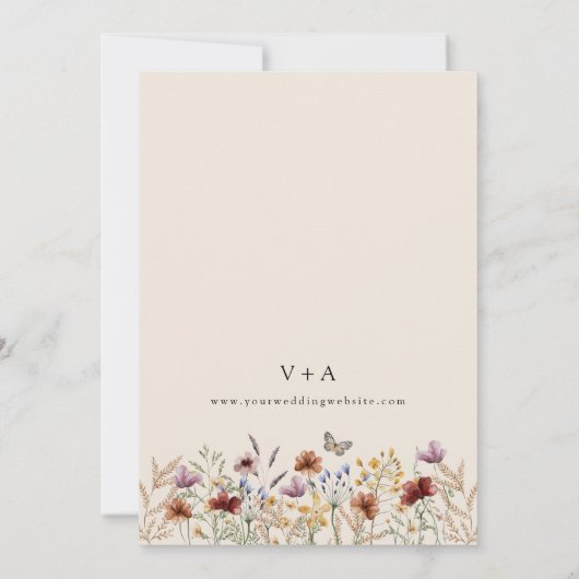 Foto Boho Save the Date (Achterkant)