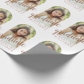 Foto Boog Afstudeer Script Cadeaupapier (Hoek)