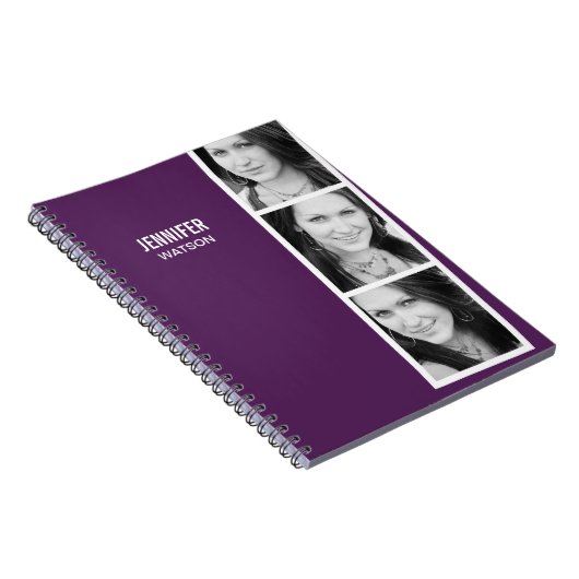Foto Booth - Aangepast notebook Notitieboek (Rechterzijde)