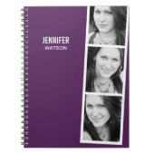 Foto Booth - Aangepast notebook Notitieboek (Voorkant)