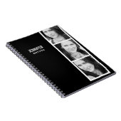 Foto Booth - Aangepast notebook Notitieboek (Rechterzijde)