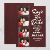 Foto Booth Bladwijzer Thleed Fun Save the Date (Voorkant / Achterkant)