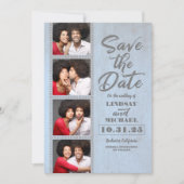 Foto Booth Bladwijzer Thleed Fun Save the Date (Voorkant)