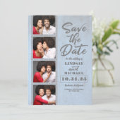 Foto Booth Bladwijzer Thleed Fun Save the Date (Staand voorkant)