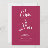 Foto Booth Bruiloft Bewaar de datum uitnodiging (Achterkant)