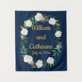 Foto Booth Decor, Greenery Wedding Back drop Wandkleed (Voorkant)