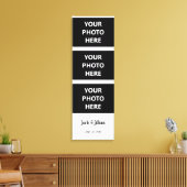 Foto Booth Foto Strip Custom Photography Collage Canvas Afdruk (Insitu (Woonkamer))