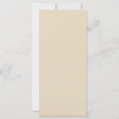 Foto Booth-Kaarten | Liefde Script - Gold & beige (Achterkant)