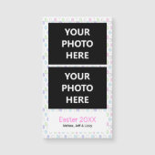 Foto Booth Magnet Cute Easter | 2 AFBEELDINGEN (Voorkant)