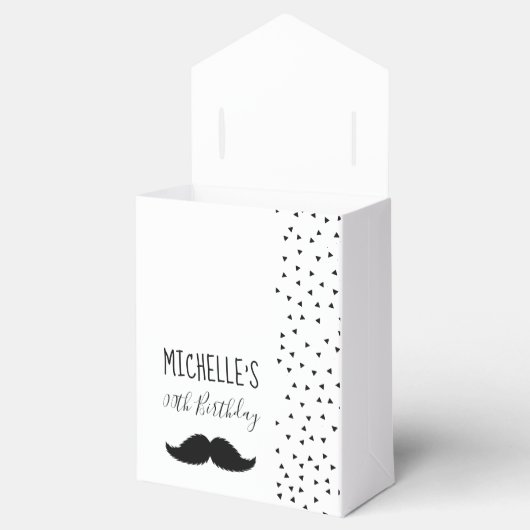 Foto Booth Party, gepersonaliseerd gastavor Bedankdoosjes (Geopend)