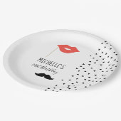 Foto Booth Party gepersonaliseerd Papieren Bordje (Gekanteld)