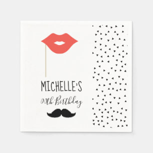 Foto Booth Party gepersonaliseerd Servetten