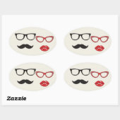 Foto Booth Props Mustache Stickers (Vel)