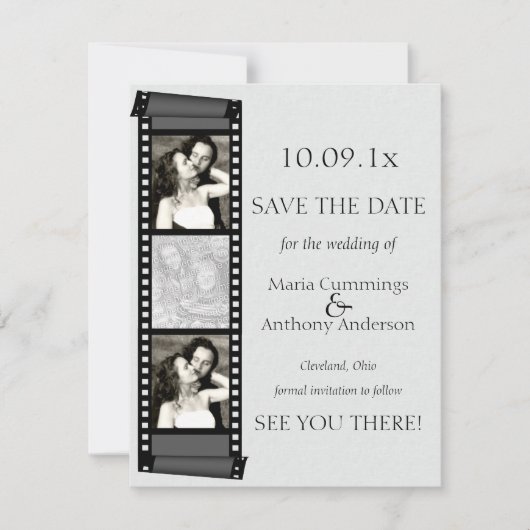 Foto Booth Save the Date (Voorkant)