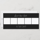  Foto Booth Save the Date Cards (Voorkant)