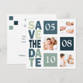 Foto Booth Save the Dates Custom Sjabloon (Voorkant / Achterkant)