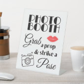 Foto Booth-teken Reclamebord Met Voetstuk (Insitu)