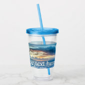 Foto Bora Bora Ocean Uitzicht Acryl Drinkbeker (Links)