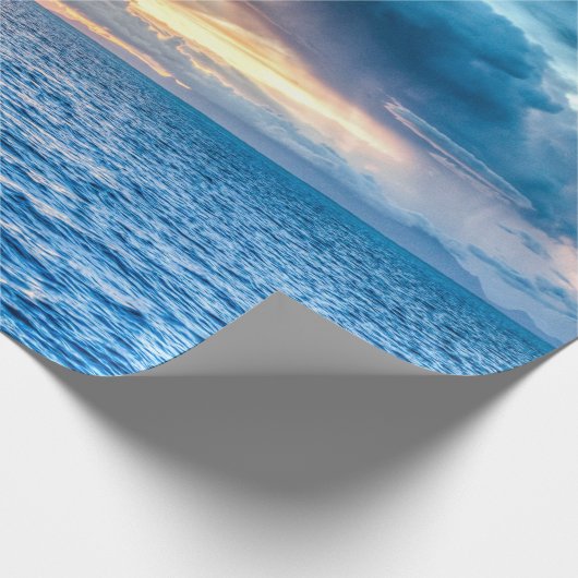 Foto Bora Bora Ocean Uitzicht Cadeaupapier (Hoek)