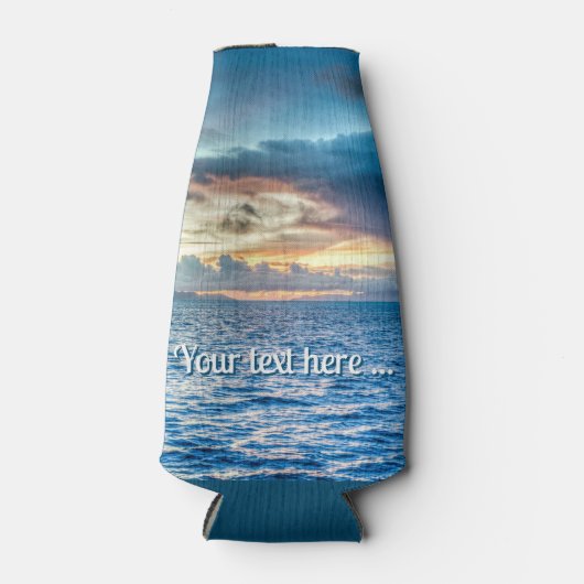 Foto Bora Bora Ocean Uitzicht Flesjeskoeler (Voorkant)