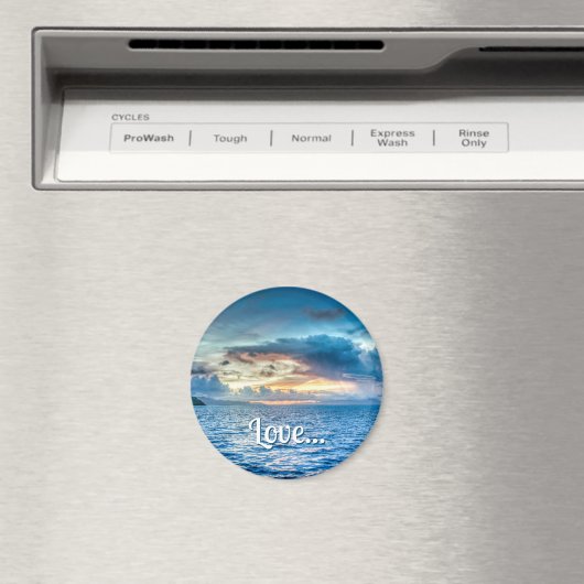 Foto Bora Bora Ocean Uitzicht Magneet (Insitu (Vaatwasser))