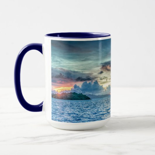 Foto Bora Bora Ocean Uitzicht Mok (Links)