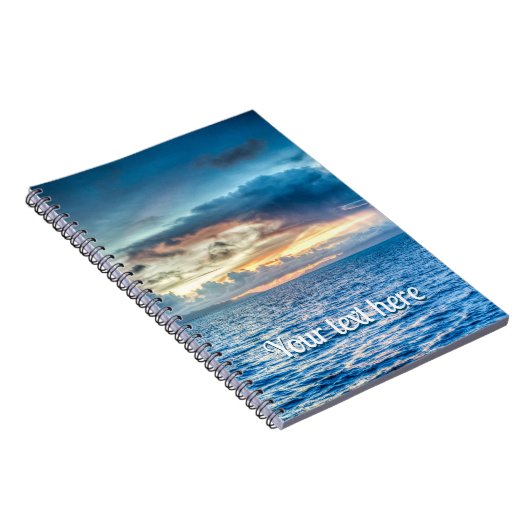 Foto Bora Bora Ocean Uitzicht Notitieboek (Rechterzijde)