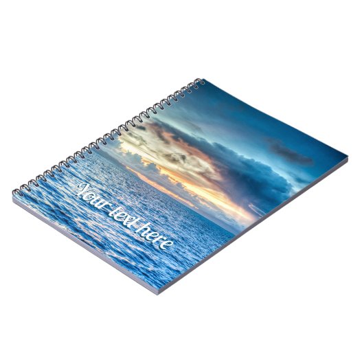 Foto Bora Bora Ocean Uitzicht Notitieboek (Linkerzijde)