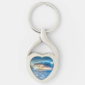 Foto Bora Bora Ocean Uitzicht Sleutelhanger (Voorkant)