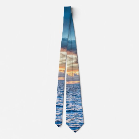 Foto Bora Bora Ocean Uitzicht Stropdas (Achterkant)