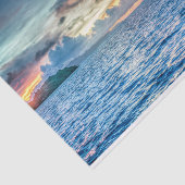 Foto Bora Bora Ocean Uitzicht Tissuepapier (Detail)