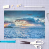 Foto Bora Bora Ocean Uitzicht Tissuepapier (Craft)