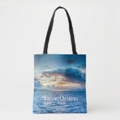 Foto Bora Bora Ocean Uitzicht Tote Bag (Voorkant)