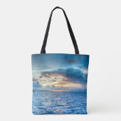 Foto Bora Bora Ocean Uitzicht Tote Bag (Achterkant)