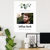 Foto bord, viering van het leven bord poster (Thuiskantoor)