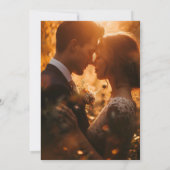 Foto Bosherfst Aquarel Paddenstoel Bruiloft Save The Date (Achterkant)