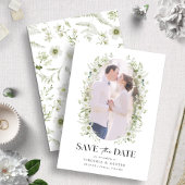 Foto botanisch sparen de datum save the date