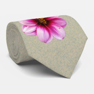 Foto botanische bloemroze Dahlia Stropdas