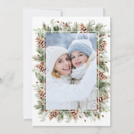 Foto Botanische Kerstkaart