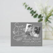 Foto botanische markeringen briefkaart (Staand voorkant)