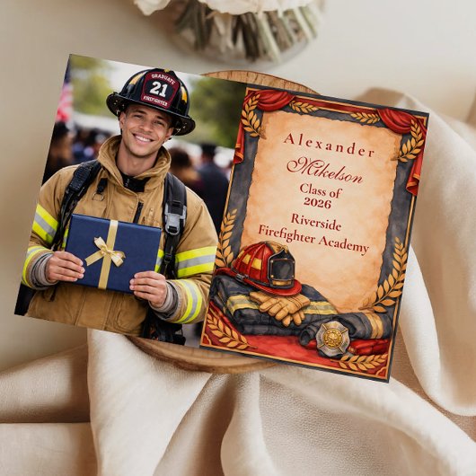 Foto Brandweeracademie Afstuderen Aankondiging
